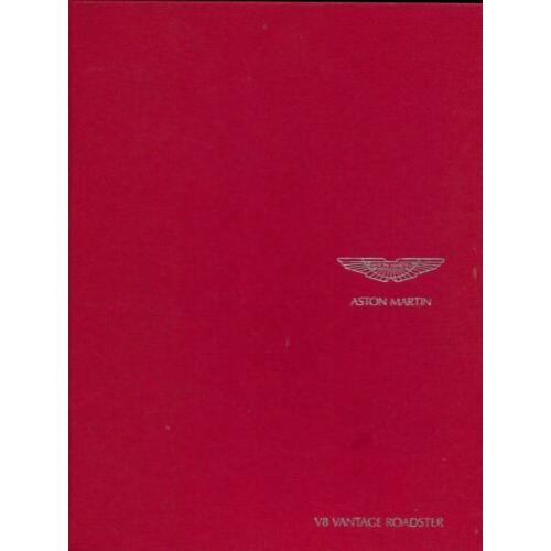 Aston Martin V8 Vantage Roadser boek