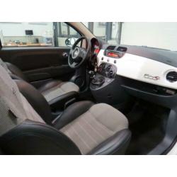Fiat 500 C 1.2 Lounge *Half leder *Airco *Elek kap *16 inch