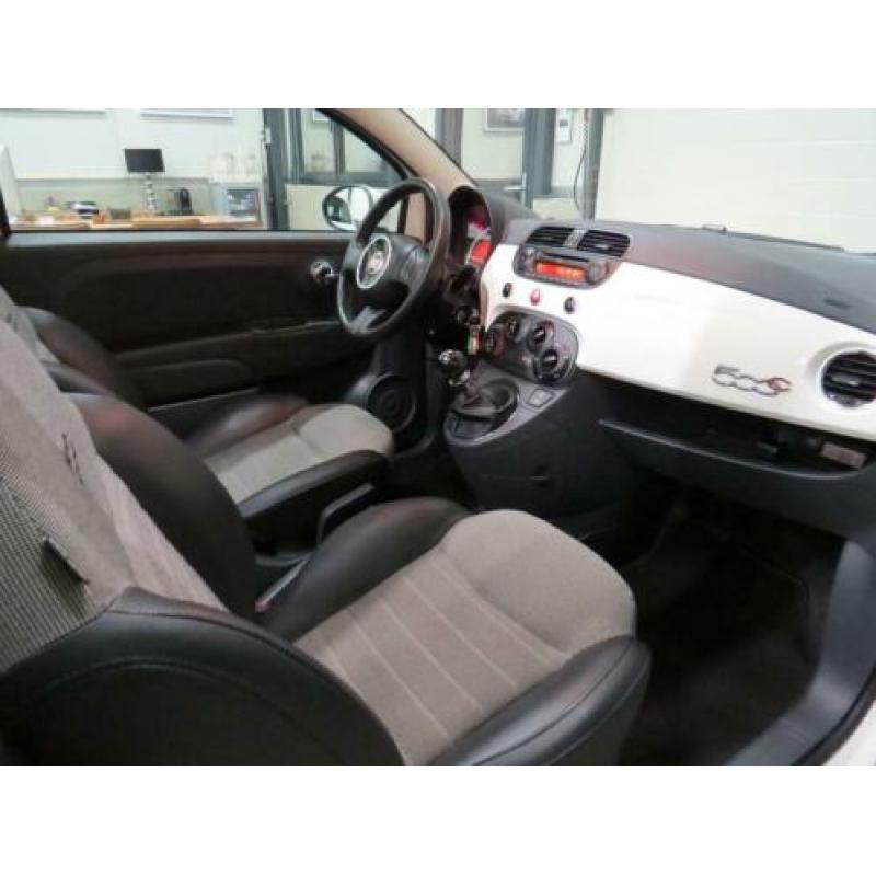 Fiat 500 C 1.2 Lounge *Half leder *Airco *Elek kap *16 inch