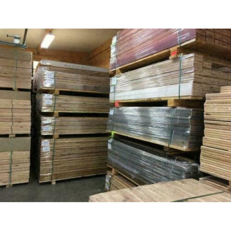 Vloerdelen 20x120 kant en klaar eiken kleur / chene gelakt