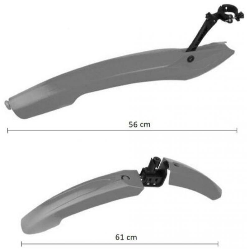 MTB voor + achterspatbord voorspatbord achterspatbord lamp