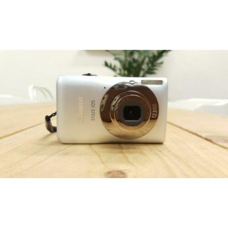 Canon IXUS 105 - Digitale Compactcamera - Zilver