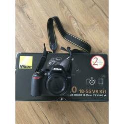 Nikon d3100 body nieuwstaat!