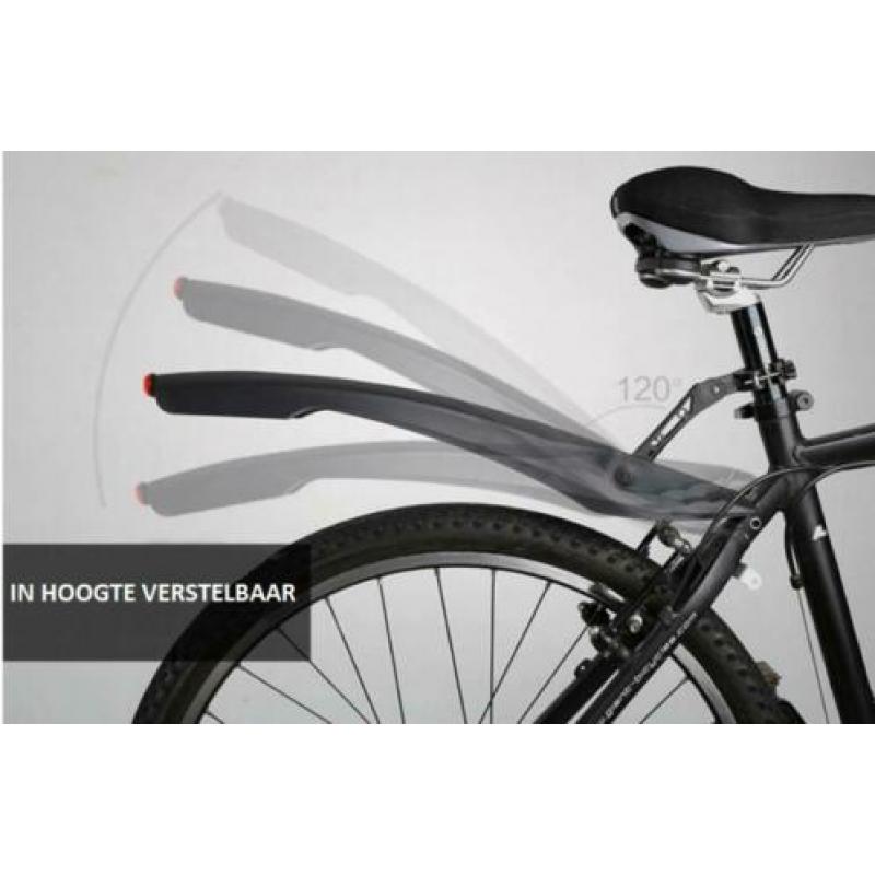 MTB voor + achterspatbord voorspatbord achterspatbord lamp