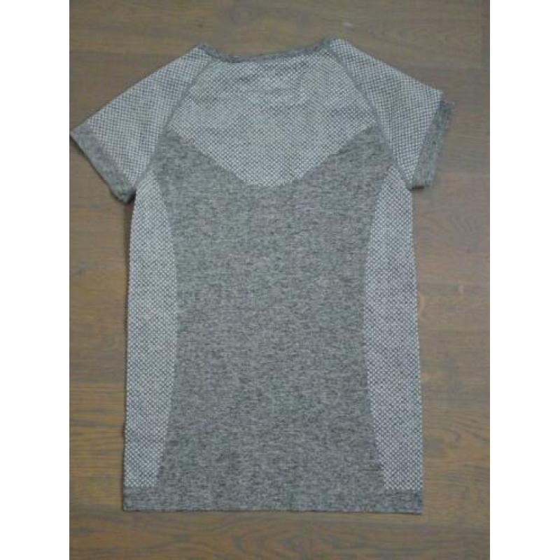 Grijs gemelleerd shirt, maat 38/40