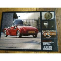 Burton folder ( Nederlandse autofabrikant )