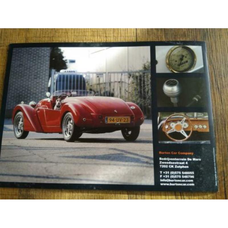Burton folder ( Nederlandse autofabrikant )