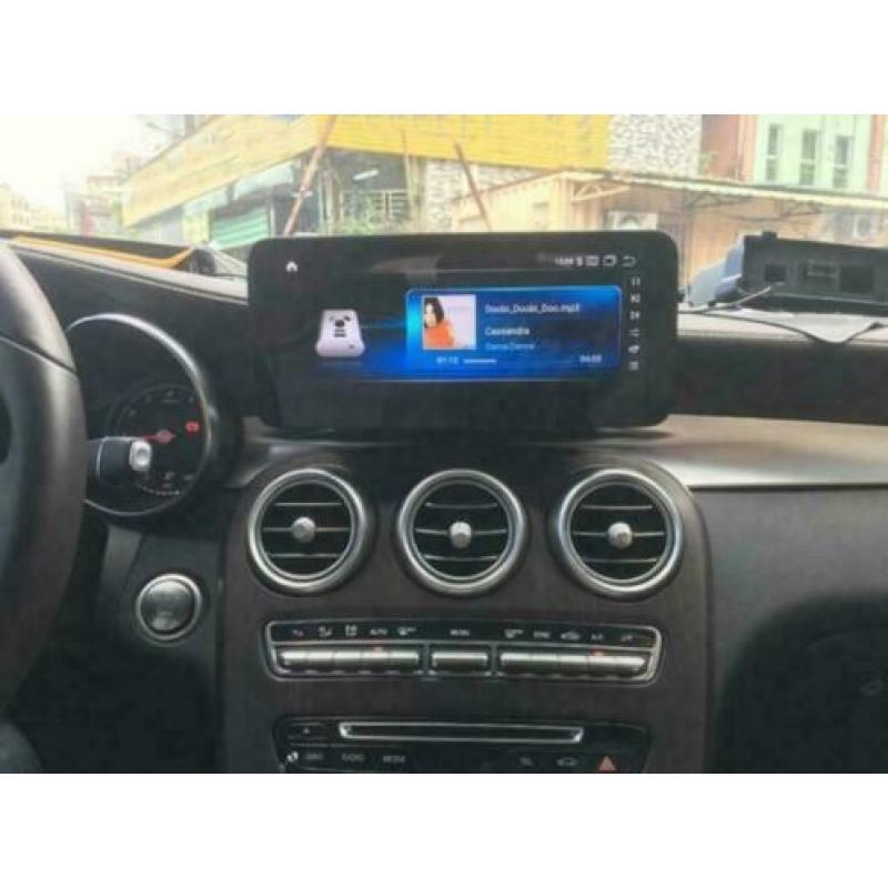 Mercedes C-Klasse navigatie W205 GLC 10,25'' android 9.0 dab