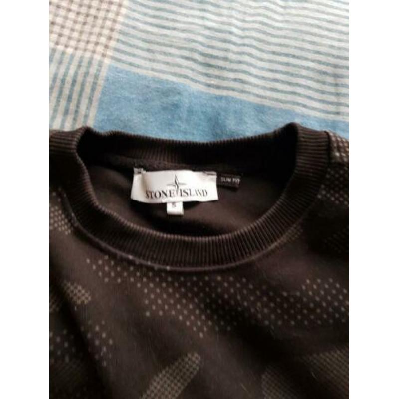 Stone island trui zwart grijs