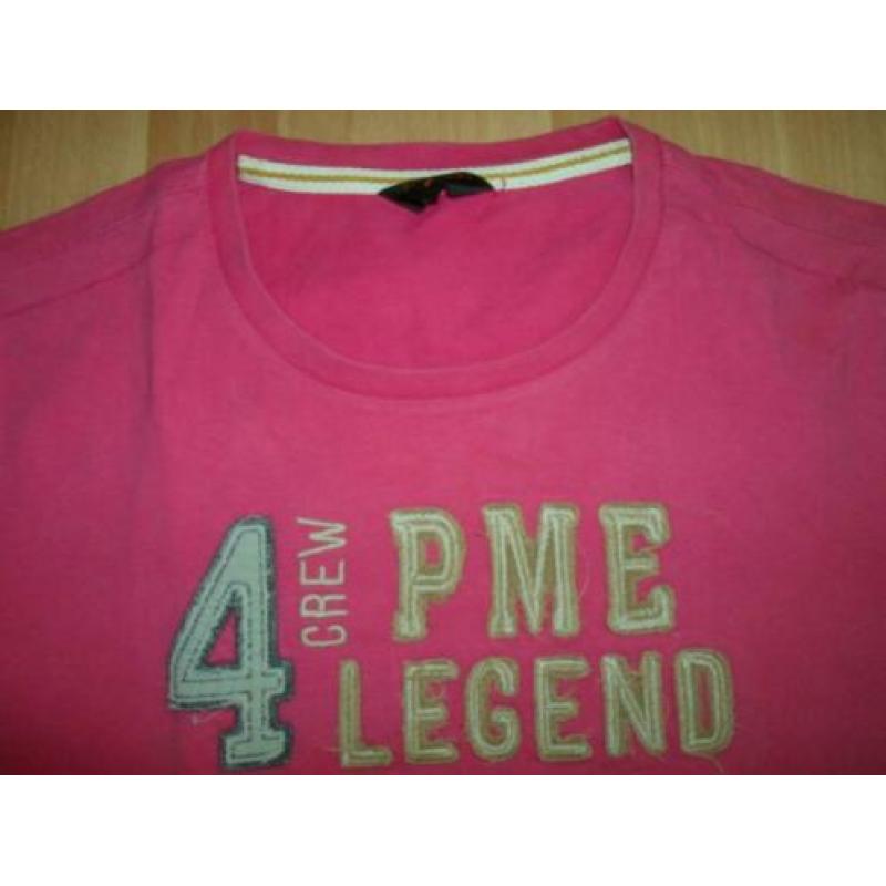 2x Pall Mall PME Legend T-shirts maat L (RB)