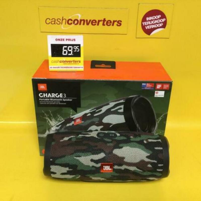 JBL | Charge 3 | Camouflage | Doos | Lader | Bluetooth