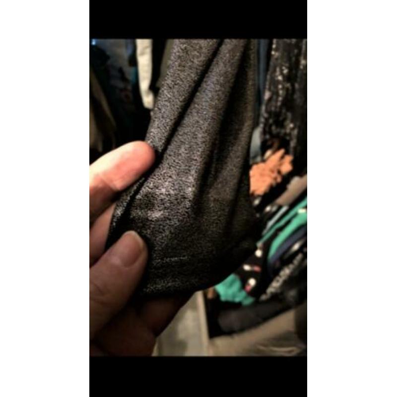 Ka114 PAGE one legging maat S zwart slangenprint leatherlook