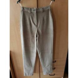 Nieuwe Bruin/Beige ribcorderoy broek - mt 36