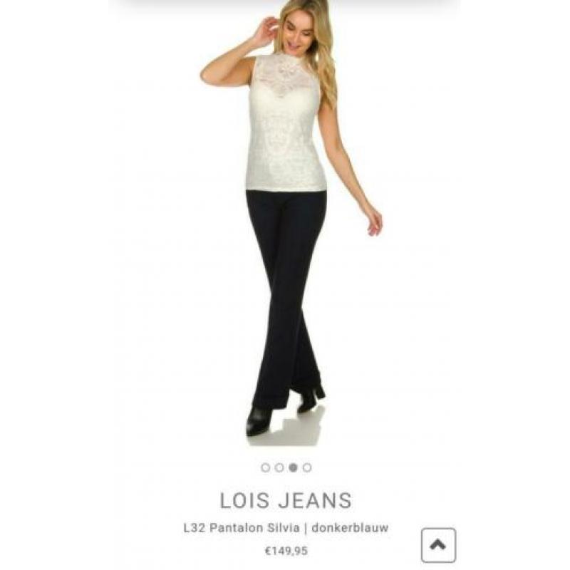 Lois broek Roble Silvia 30/32 donkerblauw