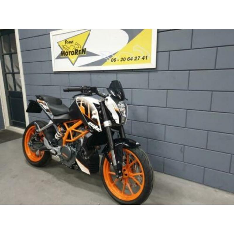 Ktm 390 duke bj 2015 a2 35kw lichte rijdbare schade