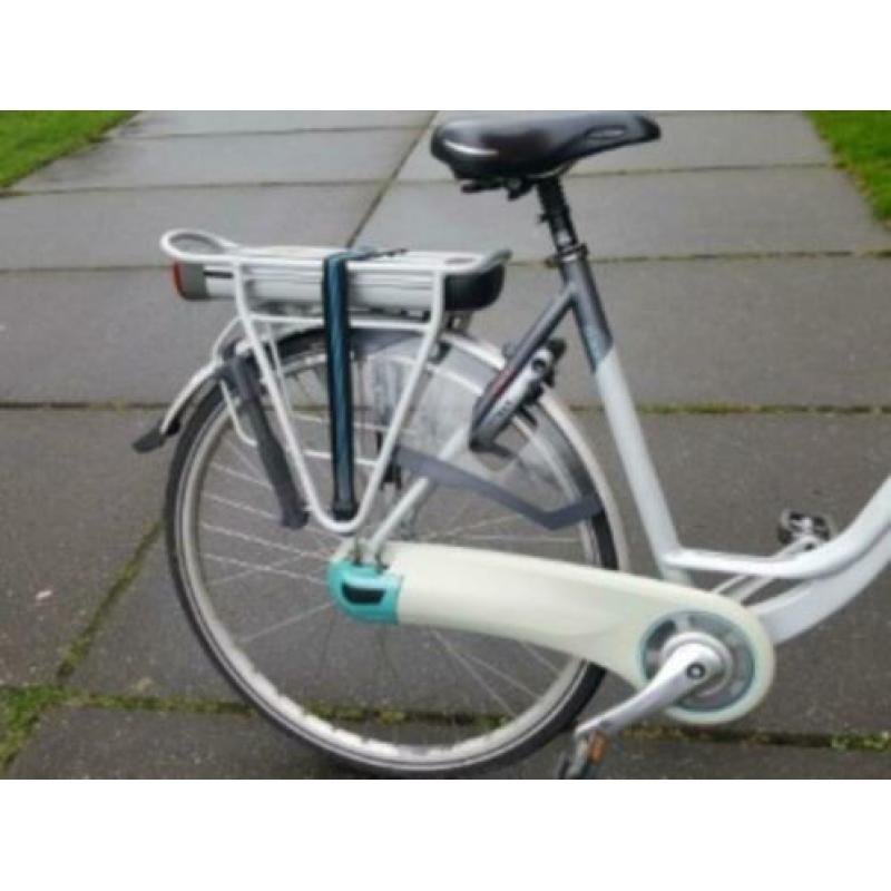 In zeer nette staat gazelle orange elektrische damesfiets