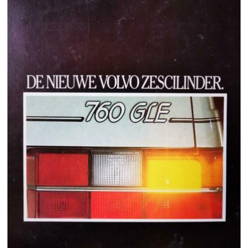 VOLVO 1982 - 760 GLE - 6 CYL.- autofolder