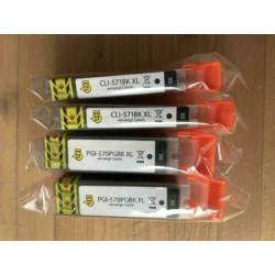 8 Inkt cartridges voor Canon printer