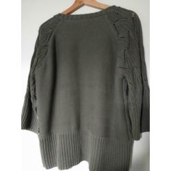 DIDI tricot vest. Legergroen L