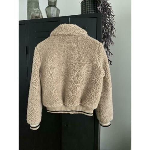 Pluche vacht jas | bomberjack | S | Bershka | Donsjas