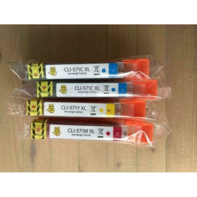8 Inkt cartridges voor Canon printer
