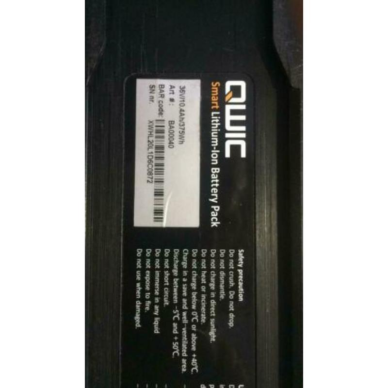 Qwic batterij