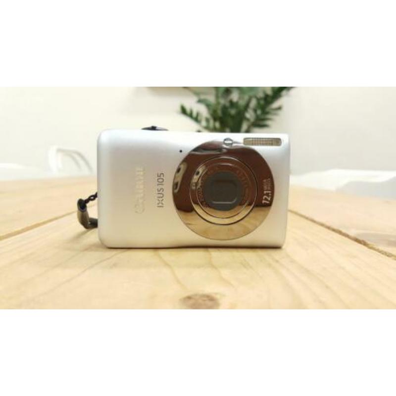 Canon IXUS 105 - Digitale Compactcamera - Zilver
