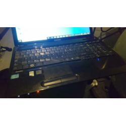 toshiba laptop 8gb ram 500gb+ opslag I7 processor