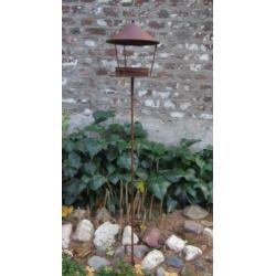 Vogelvoederplaats - tuinsteker - roestdesign