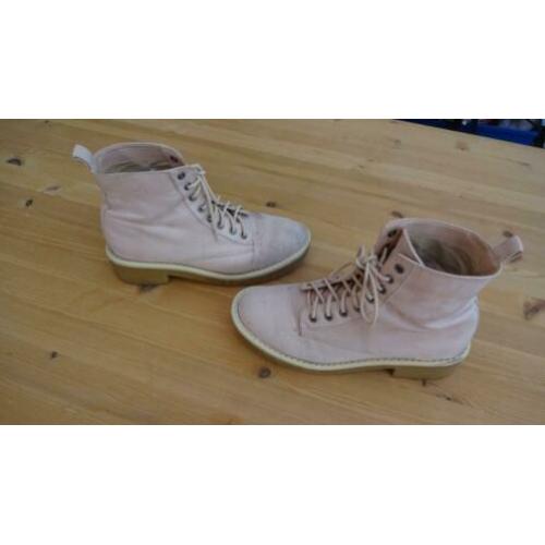 Superleuke Bergschoenen/ Booties Roze H&M Divided 38 Top st'