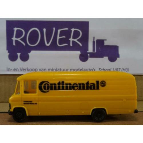 HERPA 1:87, MB 508D XXL " CONTINENTAL Banden ", Zie Foto`s