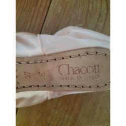Roze satijnen spitzen mt 37 coppelia chacott