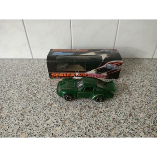 Porsche 911 Turbo (Scalextric) Met doosje (Racebaan Auto)