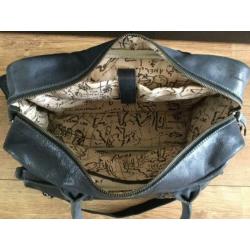Micmac leren laptop tas