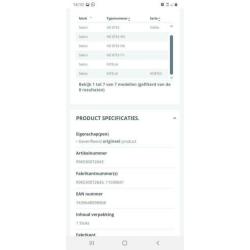 Melkkan Saeco Intelia HD8753 NIEUW