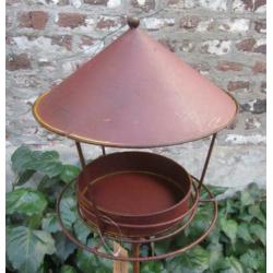 Vogelvoederplaats - tuinsteker - roestdesign