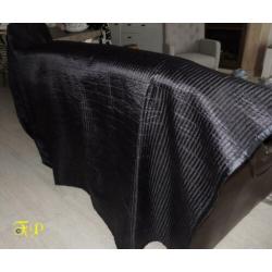 Essenza zwart doorgestikte sprei .woon deken 270 cm x 183 cm