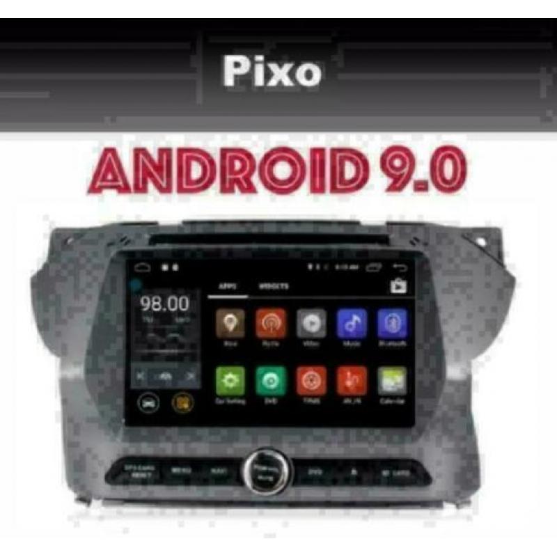 Nissan Pixo radio navigatie android 9.0 wifi dab+ carkit dvd