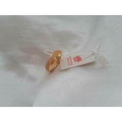 Sierlijke geelgouden ring dames