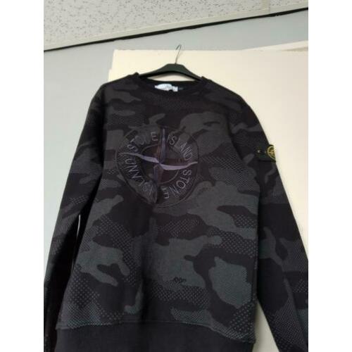 Stone island trui zwart grijs