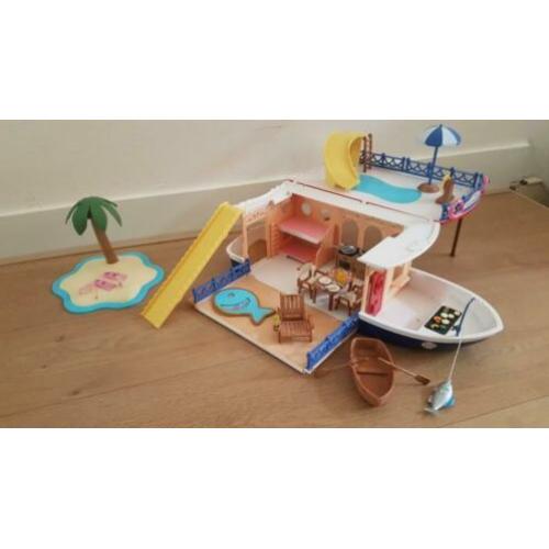 Sylvanian families woonboot