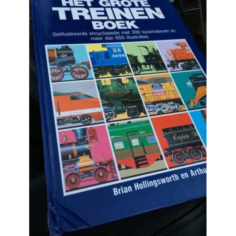 Het grote treinenboek / 400 pagina's / 1991