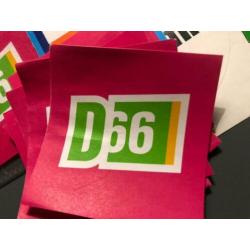 Diverse politiek stickers 20e eeuw