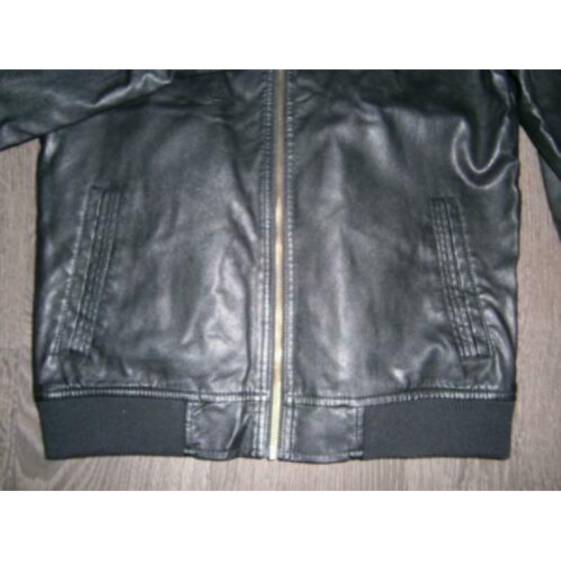 leatherlook Jas Jack & Jones - M jusa17