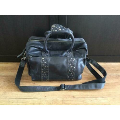 Micmac leren laptop tas