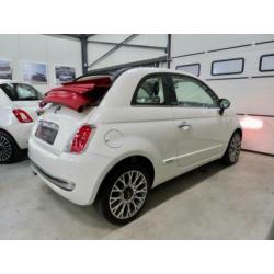 Fiat 500 C 1.2 Lounge *Half leder *Airco *Elek kap *16 inch