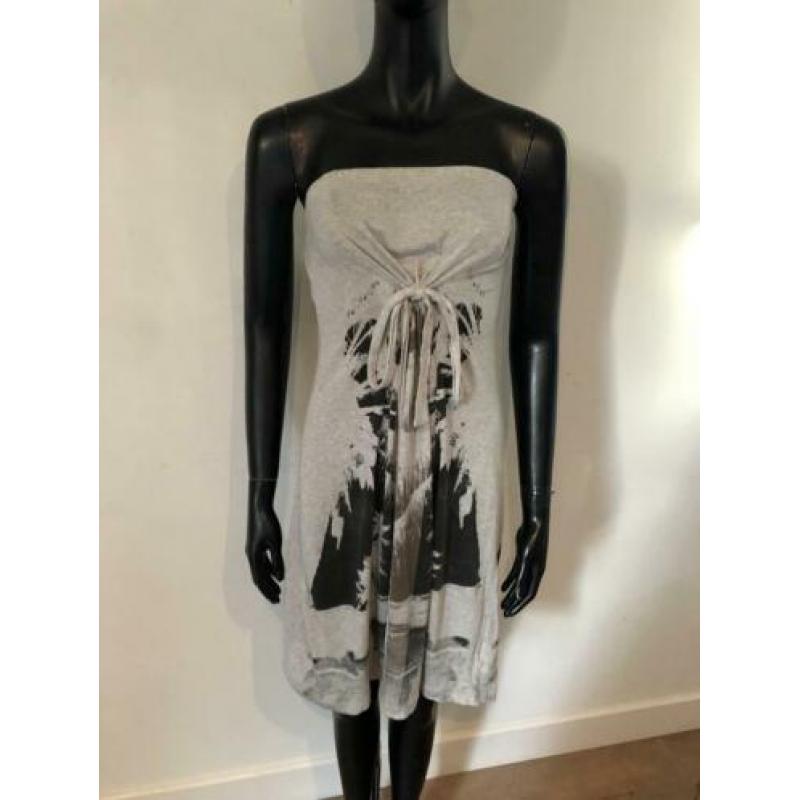 Diesel strapless strand jurkje mt 36-38 (S)