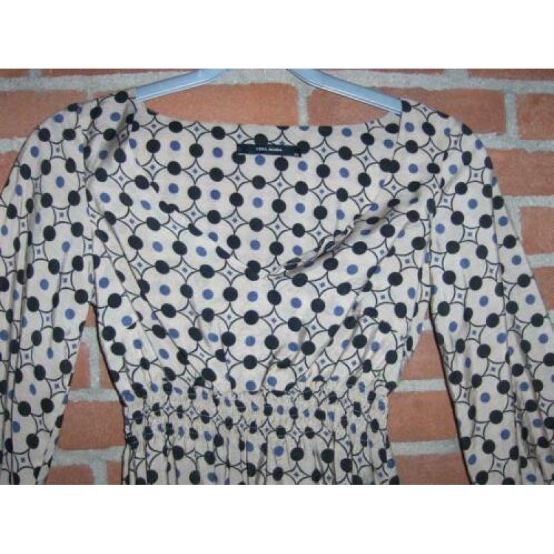 Kaki Stippen Tuniek Vero Moda mt XS (492)