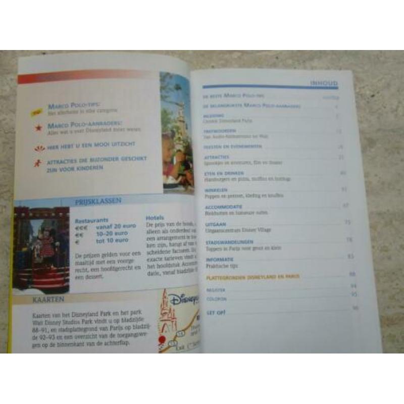 Marco Polo reisgids Disneyland Parijs. Zie andere reisgidsen