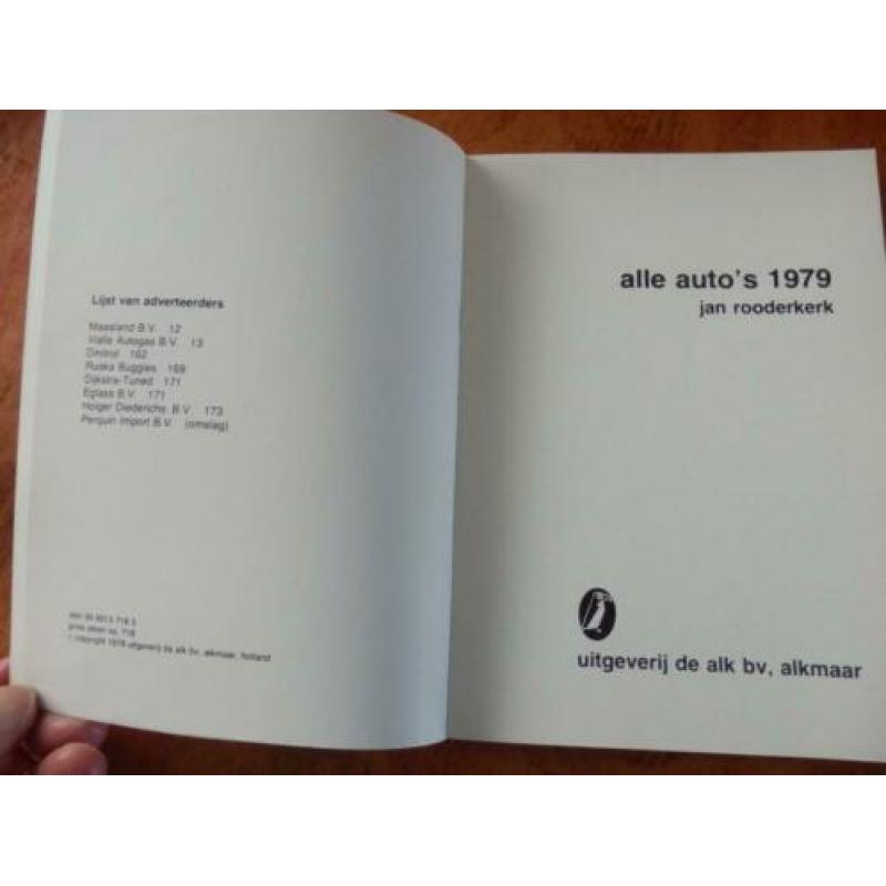 Alle Auto's '79 Jan Rooderkerk